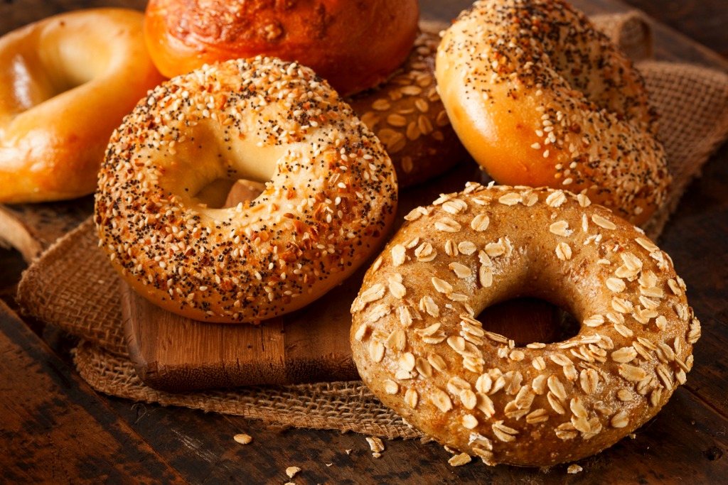 healthy-organic-whole-grain-bagel-picture-id450710243